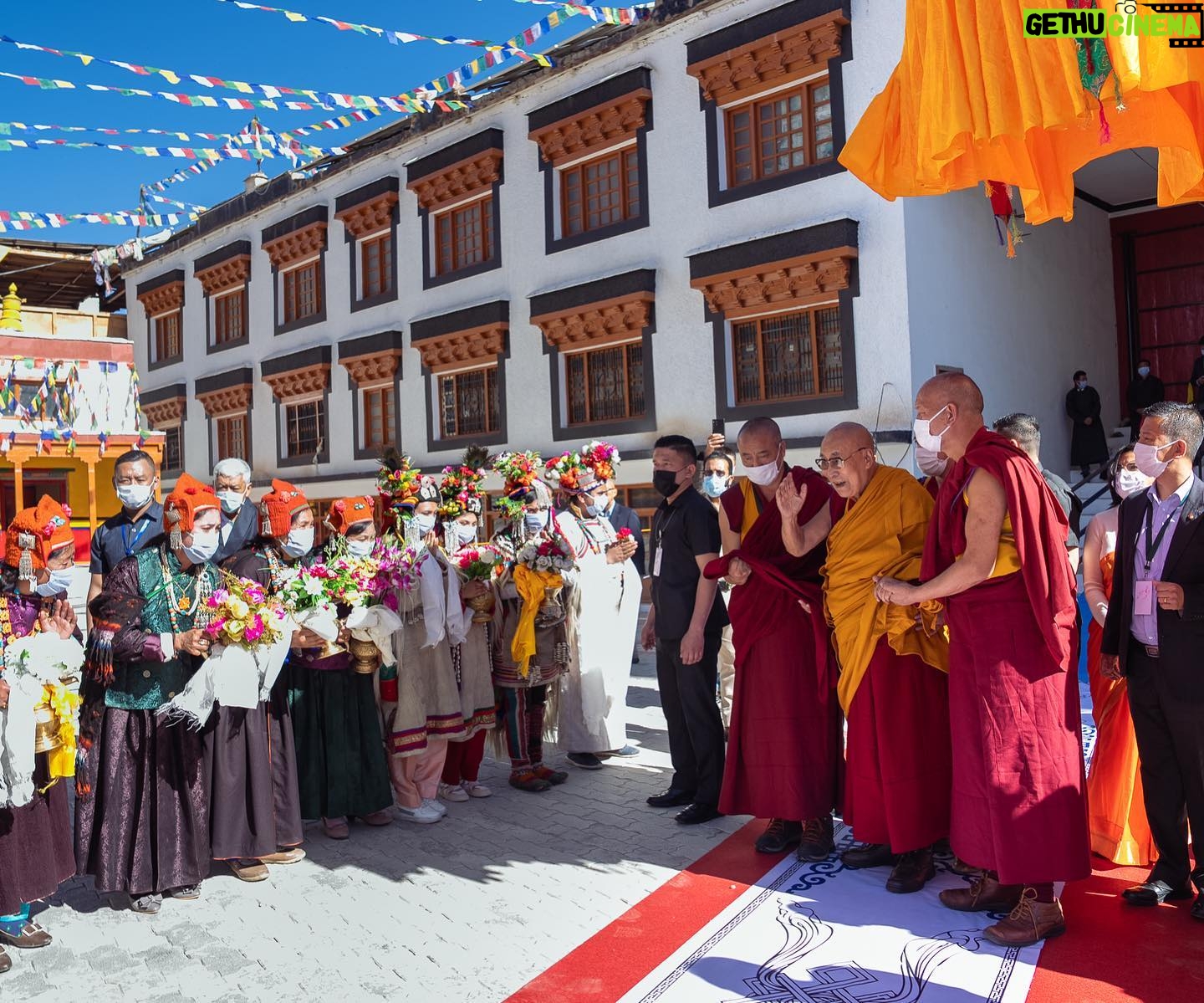 Tenzin Gyatso - 84.4K Likes - HHDL embarks on a pilgrimage to Jhokang in Leh, Ladakh on July 14, 2023. #dalailama #leh #ladkh #pilgrimage