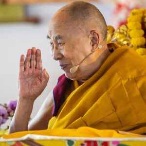 Tenzin Gyatso Instagram - HHDL during the Blessing of 21 Taras on the final day of teachings at the Kalachakra Teaching Ground in Bodhgaya, Bihar, India on December 31, 2022. Photos by Tenzin Choejor #dalailama #bodhgaya