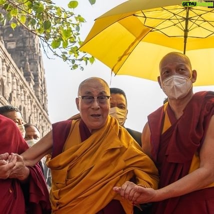 Tenzin Gyatso - 74.4K Likes - HHDL’s pilgrimage to the Mahabodhi Stupa in Bodhgaya, Bihar, India on December 23, 2022. #dalailama