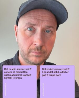 Terje Sporsem Instagram - Takk for at du stiller deg bak budskapene, @terjesporsem! Det er virkelig ikke kontroversielt å mene dette, og vi trenger mange, mange som hever stemmen nå.
#ikkekontroversielt