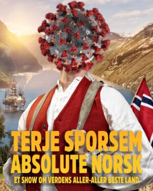 Terje Sporsem Instagram - Da var det over. Siste show av Absolute Norsk er spilt og nye prosjekter i gang. Tusen takk til alle som har kommet og sett showet. For en merkelig tid å være på turné påz Fra restriksjoner, 50 stykker i store saler i perioder og avlysninger på kort varsel til smekkfulle hus, mange ekstraforestillinger og gode tilbakemeldinger fra både presse og publikum. Tusen takk til verdens beste lys, AV og mat og drink-ansvarlig Martinus for herlig levering både på jobb og i restauranter landet rundt. Hanne, Magnus og alle på Feelgood&iStage for god oppfølging på alle fronter. Super-vikarer Olai og Jonas, med-forfattere André jerman og Vidar Hodnekvam og ikke minst den fantastiske Arvid Ones som med stø regihånd har pushet meg og formet dette showet til å bli noe jeg er veldig, veldig stolt av. Har du ikke sett det så ligger det på NRK nett-tv noen år til. Nå stikker jeg på tur!