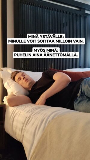 Tero Tiittanen Instagram - Onko muilla puhelin aina äänettömällä?

#tiistai#ystävyys#funnyvideos#funreels#soita#frendit#comedyreel#comedia#lepo#sänky#viihde#vaikuttaja#influenceri