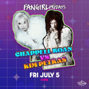 The Princess Instagram - Tomorrow night! FRI JULY 5: Join @thedragprincess , @traceyottomey, @virginia_tea_marxx , and @lucyskrews for Fangirl Fridays: Chappell Roan vs. Kim Petras. Are you HOT TO GO!? This night will be Coconuts with a non-stop dance party and special performances all night beginning at 10! Don’t forget your merch! No cover. 
#tribenashville #do615 #chappellroan #kimpetras #gaynashville