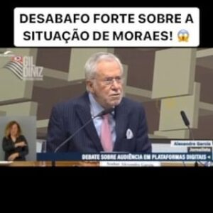 Thiago Asmar Instagram - O JORNALISTA ALEXANDRE GARCIA FEZ FORTE DESABAFO SOBRE A SITUAÇÃO ENVOLVENDO O JUDICIÁRIO BRASILEIRO! 😱