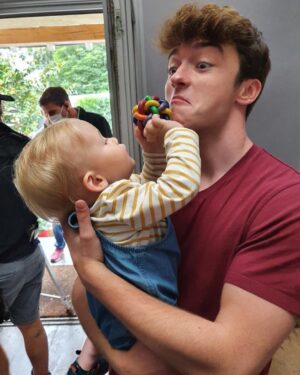 Thomas Chomel Instagram - Avec le J 👶🏼🤩 @clemboissier_officiel
