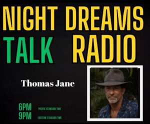 Thomas Jane Instagram - Always cool to come back to Night Dreams Talk Radio. I’ll be on from 6pm tonight. Hope y’all tune in! 

Link in bio
