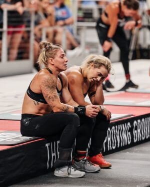 Tia-Clair Toomey Instagram - Friday, 1:49pm: The top heat of women compete in a solemn Dickies Arena, the music nearly muted as a sign of respect. @TiaClair1’s 🇦🇺 stoic reaction to her Event 2 win emphasizes the point: This is not a party. It’s a memorial. 

Asked why she chose to continue competing in the wake of yesterday’s tragedy, Tia tells @MikegArsenault: “I thought about what I would want if I was in that situation. And I would want people to compete.” When the crowd rumbles its approval, Tia gazes up at them, gratitude and despair etched on her face. To the athletes competing today, the support of the crowd means everything. For Rookie @GracieWaltonn_ 🇦🇺, it feels like permission to go hard, to enjoy the sport she loves so much. 

“I hope that everyone out there knows that we really appreciate the cheering,“ Tia says. “That’s what we really need. CrossFit is built on community.”

✍🏽: @christinedca 
📷: @emomphoto