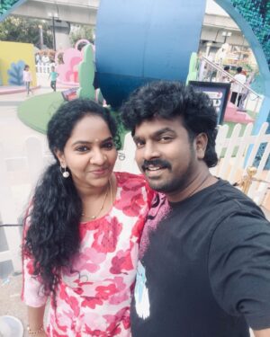 Tiger Thangadurai Instagram - Wishing a very Happy Birthday my dear Manaivi Aruna ❤️🎂🎂💐💐 #ʜʙᴅᴀʀᴜɴᴀ #HBDAruna