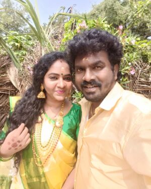 Tiger Thangadurai Instagram - Wishing a very Happy Birthday my dear Manaivi Aruna ❤️🎂🎂💐💐 #ʜʙᴅᴀʀᴜɴᴀ #HBDAruna