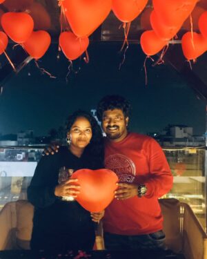 Tiger Thangadurai Instagram - Wishing a very Happy Birthday my dear Manaivi Aruna ❤️🎂🎂💐💐 #ʜʙᴅᴀʀᴜɴᴀ #HBDAruna