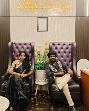 Tiger Thangadurai Instagram - Wishing a very Happy Birthday my dear Manaivi Aruna ❤️🎂🎂💐💐 #ʜʙᴅᴀʀᴜɴᴀ #HBDAruna