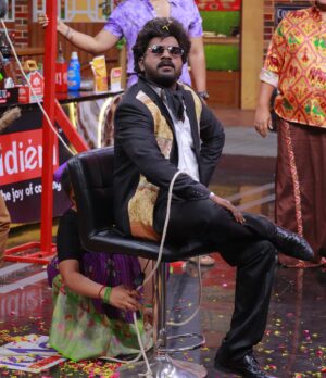 Tiger Thangadurai Instagram - this week @priyankapdeshpande and @thangadurai_actor #cookwithcomali @vijaytelevision @vijaytvpugazh @kuraishi_the_entertainer @madhampatty_rangaraj @sarath_kpy #thangadurai