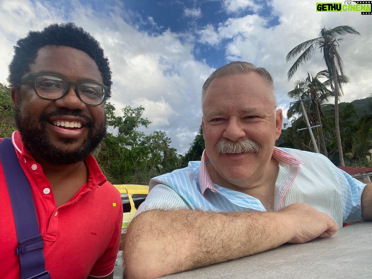Tim Hooper - 2.2K Likes - So far so good on the cruise 🛥️ with my bestie @vertonbanks celebrating the strike being over and my birthday that’s coming up