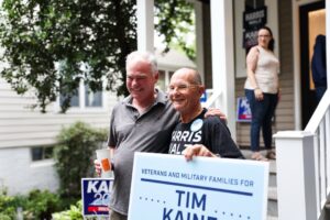Tim Kaine Instagram - What an incredible morning at the @VADemocrats canvass kickoff with @arlingtondems. We've got a lot of work to do between now and November to make sure we keep Virginia blue and support Democrats across the ballot—and the energy of these volunteers showed me they're fired up.