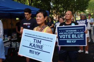 Tim Kaine Instagram - What an incredible morning at the @VADemocrats canvass kickoff with @arlingtondems. We've got a lot of work to do between now and November to make sure we keep Virginia blue and support Democrats across the ballot—and the energy of these volunteers showed me they're fired up.