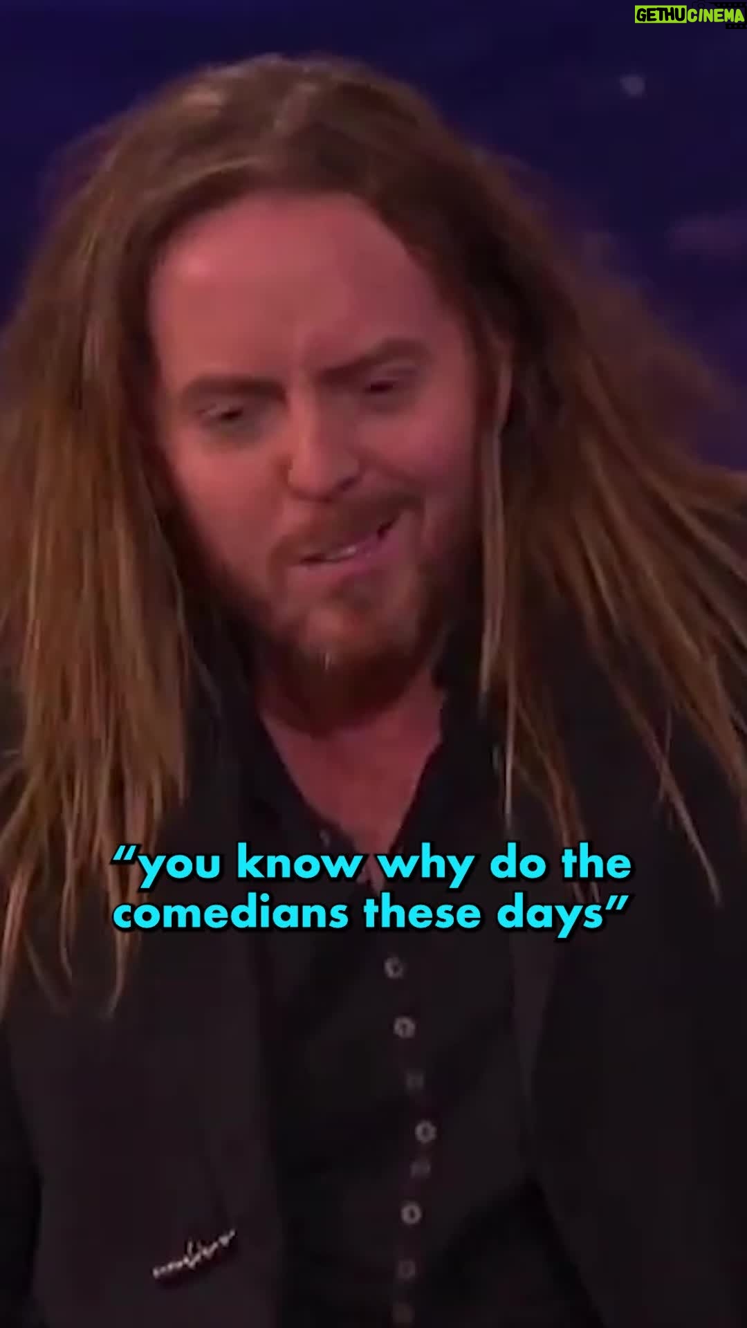 Tim Minchin - 12.5K Likes - And for those who’ve been asking* - here’s the interview! @teamcoco
*nobody's been asking.
#DigitalHouseOfTimothy #Backstory #MatildaTheMusical #Naughty #Interview
#Conan #TeamCoco @matildathemusical