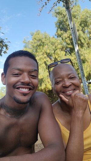 Tina Lifford Instagram - I agree with those of you who think Tarek and I look alike. Our connection has a familial essence.

Whether we look alike or not, I know we come from the same soul tribe. We get one another at the soul level. Meeting people at the soul level eliminates steps. I am not leading with wariness or trying to figure out who Tarek is. I show up for the divine connection and assignment, trusting that something bigger than both of us has orchestrated our meeting. My only plan is to be present and feel gratitude for my ability to have fun and feel purposeful by just being with life.

#mindsetofgreatness #theinnerfitnessproject #daregreatly #createyourlife #livewell #soulwork #greatnessmindset