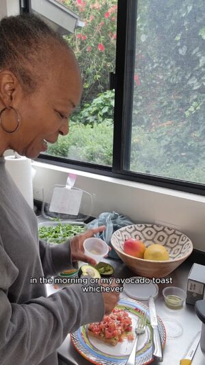 Tina Lifford Instagram - Who knew breakfast could be so colorful, healthy, and yummy? 🥑🍞 This morning, I concocted one of my favorite breakfast meals. Even though I don't spend much time in the kitchen, looking at this little dish has got me feeling like a makeshift gourmet.

What's your favorite go-to breakfast recipe?

#SelfCareCommunity #theinnerfitnessproject #comparison #mindbodygreen #dowhatyoulove #spiritualliving #MindBodySoul #passion #dreambig #dailyroutine #breakfast #avotoast