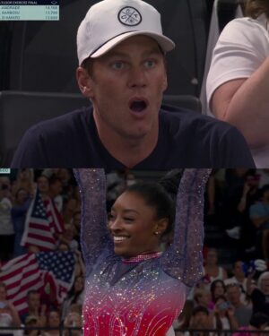 Tom Brady Instagram - I didn’t quite know what to expect going into @Paris2024, but our three days truly went above and beyond what i could ever have imagined. We saw athletes from many sports and many countries, but it was especially meaningful to be able to come to this incredible city with my daughter and watch the most powerful women I’ve ever seen, fight for gold, silver and bronze. For the first time in Olympic history there was a 50:50 split of female and male athletes, a stat I was proud to tell Vivi as she watched these heroes compete. 

Sports are truly unique all over the world with how they bring so many people together, and bring out the best in all of us, both competitors and fans. I certainly seemed to be living and dying with each of the performances, with a great appreciation for the hard work, commitment, and dedication It takes to compete at this level.

I’ve said it a few times lately, but we should all aspire to do HARD things. Whether it’s in sports or in life, push yourself beyond your comfort zone to see what you can really accomplish. Just like these athletes all across the world have done! Congratulations to the champions, the competitors, and the entire city of Paris on a once in a lifetime event With countless memories and enduring relationships