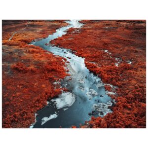 Tom Hegen Instagram - Today, I am releasing the second part of THE GOLD MINING SERIES and in a completely new approach!

Last year, I travelled to Borneo to document the effects of illegal gold mining on the environment of this fragile ecosystem. For that project, I used color infrared photography to capture an extended range of wavelengths that clearly separates vegetation from other elements. 

In that way, the images reveal the impact of the mining operations in contrast to natural elements.