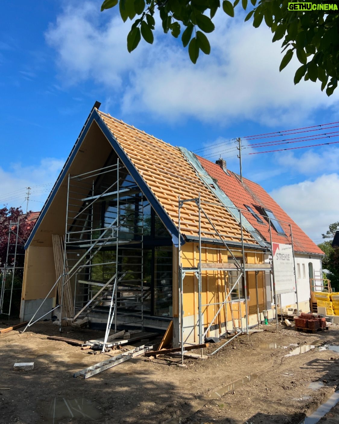 Tom Hegen - 852 Likes - We bought a house from the 1950s and am renovating it, so it’s a bit quieter here at the moment.
Two years ago, we bought an old house in southern Germany. Since that, we have made plans how to transform it into a modern and energy-efficient home. We removed the old oil heating system for a heat pump, improved the insolation, installed new and better windows and modified the room structure.
We also expanded the house made in solid timber and are about to install a 12 kWp integrated solar roof.
For the past months, I have been heavily involved in the process and doing myself whatever I can do. I learned a lot about architecture, construction, plumbing, solar panels, battery storage, electricity, and all sorts of other things that are needed when tackling such projects.
I also have to admire that I really enjoy the process of using my hands to create something that is not two-dimensional. But hey, still working in my studio, editing aerial images and planning new projects!