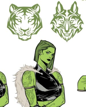 Tom Taylor Instagram - Revealing an all new DC supervillain... APEX AVA. 
Escaping in the mayhem of our Titans: Beast World. 
Her first appearance will be in #Nightwing #109. 
Her full debut will come in Nightwing #110.
Art by Sami Basri.
#DCComics #ApexAva #Titans #Nightwing #TitansBeastWorld