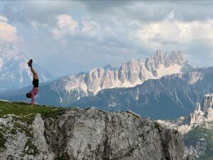 Tommy Caldwell Instagram - We were expecting more of a climbing trip.  But since my partner couldn’t come we have focused more on family romping. In truth, couldn’t be happier. It’s hard to imagine a better place than the Dolomites for a family to play in the mountains. Thanks @sandy.russellc for being a key part of the family scene on this trip!