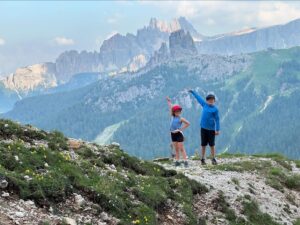 Tommy Caldwell Instagram - We were expecting more of a climbing trip.  But since my partner couldn’t come we have focused more on family romping. In truth, couldn’t be happier. It’s hard to imagine a better place than the Dolomites for a family to play in the mountains. Thanks @sandy.russellc for being a key part of the family scene on this trip!