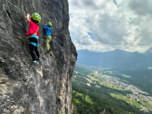 Tommy Caldwell Instagram - We were expecting more of a climbing trip.  But since my partner couldn’t come we have focused more on family romping. In truth, couldn’t be happier. It’s hard to imagine a better place than the Dolomites for a family to play in the mountains. Thanks @sandy.russellc for being a key part of the family scene on this trip!