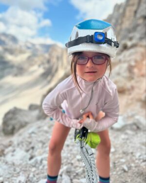 Tommy Caldwell Instagram - Our kids are so much stronger than they often know. But figuring out how to show them what they are capable of can be a complex puzzle. How hard should we push them outside of there comfort zone?  Will we end up making them hate the outdoors if we push it too hard? Becca and I  haven’t always gotten it right.  But this trip has been a break through. Every kid and family are different. But here are some things that seem to be working for us these days.

1: Team up with friends that have similar values, interests and physical abilities.
2: Avoid screens. Certainly don’t give your kids a smartphone until they are much older. I’m hoping college. 
3: Celebrate working hard.  And be empathetic when they are struggling. Avoid using guilt. (I fall short here sometimes)
4: Traveling seems to break bad patterns and bring fun in the form of newness. I think we are all more moldable when we travel. 
5: Focus on fun. Kids naturally have a superpower when it comes to joy. Make sure to harness this. 
6: Find a life partner like @beccajcaldwell. Becca is the most intentional, joyful and intelligent mom I have ever known. You just have to look into the eyes of our kids to see it.