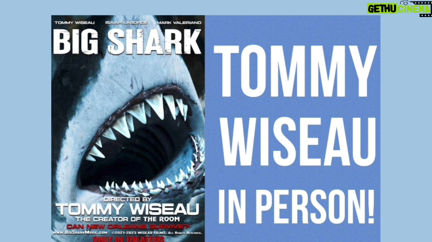 Tommy Wiseau - 234 Likes - DALLAS !!! I'M HERE !!! I'LL SEE YOU TOMORROW IN PERSON !!!😎🏈
Q&A FOR EVERY SCREENING😎
BIG SHARK🦈 Q&A (BEFORE SCREENING) August 17
Go to TheRoomMovie . Com website, scroll down to DALLAS under BIG SHARK, and click ANGELIKA FILM CENTER
THE ROOM🐶 Q&A (BEFORE SCREENING) August 16, 17
Go to TheRoomMovie . Com website, scroll down to DALLAS under THE ROOM, and click ANGELIKA FILM CENTER