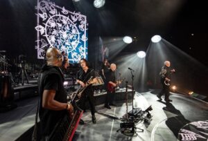 Tony Levin Instagram - Last night in Dublin we finished the first leg of Peter Gabriel's I/O tour. It's been great fun, and will pickup again in September with Canada/US dates. As often happens near the end of a tour leg, I've fallen behind with road diary updates - but the good news (joking here) is that my flight home has been cancelled(!) so I'll try to get the Glasgow, Manchester and Dublin diaries up today.