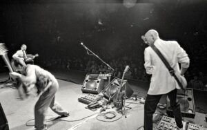 Tony Levin Instagram - Please join me for a special event with the Rochester Music Hall of Fame where I’ll be a guest for their Books Backstage series on Saturday, January 29th. I’ll be there to discuss and explore my latest book "Images from a Life on the Road" as well as showcasing some of my limited-edition photogravure #KingCrimson prints including this one from 1982. 

Tickets for this event are available now at: https://bit.ly/3qNjSKf