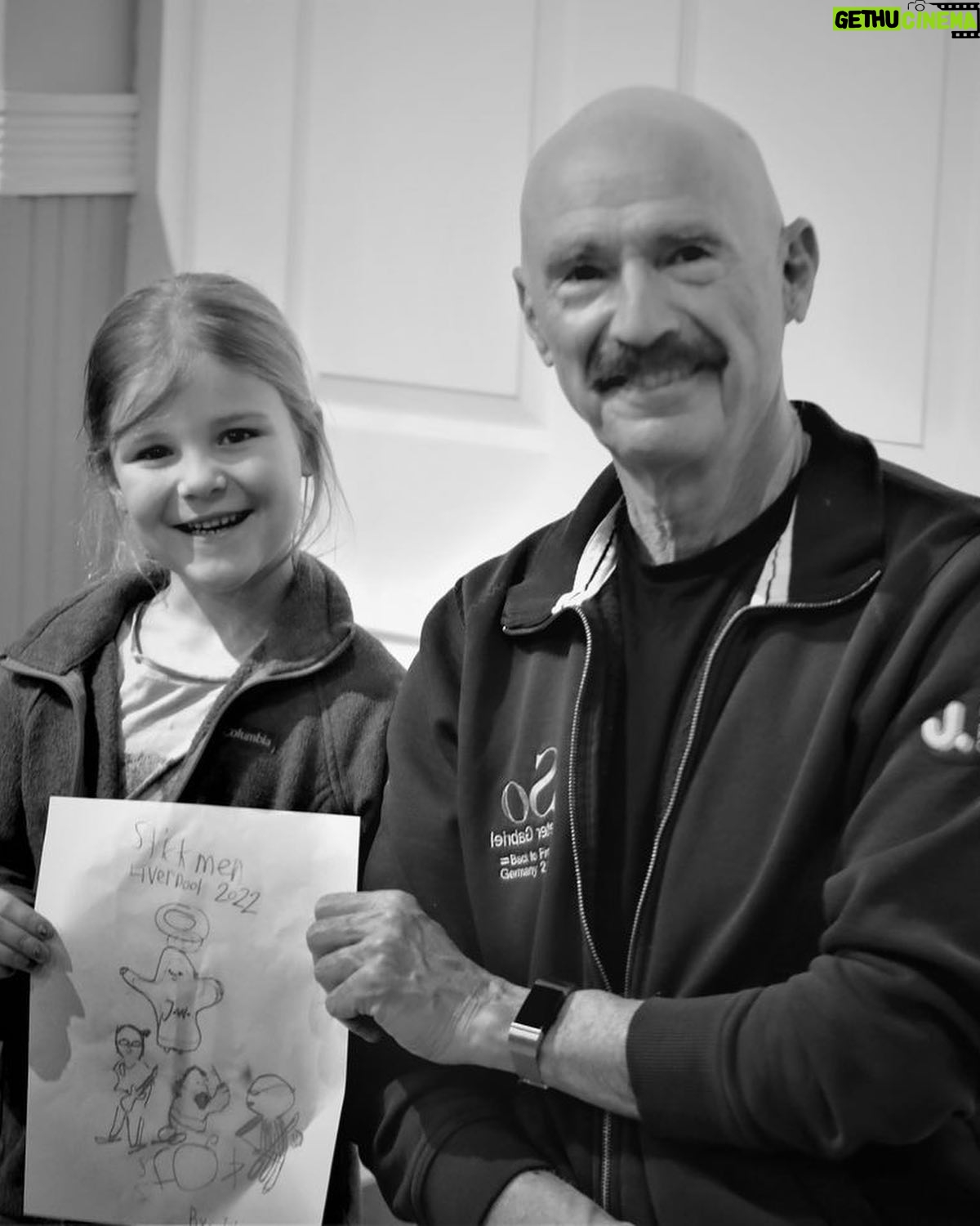 Tony Levin - 3.8K Likes - Just when you think things couldn't get much more special... The Stick Men show in Liverpool, NY was great, then afterward a young artist give me her drawing of the band with the spirit of John Wetton hovering over it. Pretty special, I'd say.