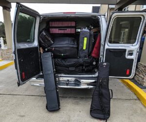 Tony Levin Instagram - Our Stick Men tour is going great - here are some pics of our van and a couple of amazing venues we played in. Hope to see some of you at the few remaining shows: Asheville, Nashville, Chattanooga, Athens GA, Jacksonville and St Petersburg. And then the Cruise to the Edge, where I know I’ll see a lot of you!