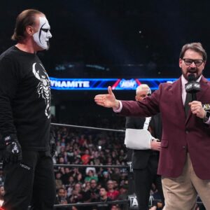 Tony Schiavone Instagram - Today is a celebration of one of the greatest performers ever in pro wrestling. From the first time I held a mic for @stinger at the TBS studios in 1987 to the career making match against Flair in 1988 to watching him doing crazy things in the ring here in AEW, I’ve been amazed at his accomplishments. But it’s the person behind the face paint that has made this so rewarding for those of us backstage. Today is my last chance to shout: “It’s Sting.” I am so very honored to be along for most of the ride of this incredible career. 🦂#ThankYouSting #aew #aewrevolution