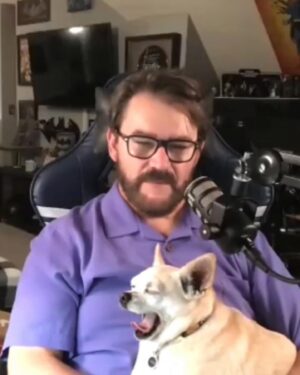 Tony Schiavone Instagram - Tonight I had to say goodbye to my best buddy, my good boy, my Buggity Bug. He passed away peacefully in my arms. Lois was there along with my son, daughter and granddaughter. We gave him a piece of chocolate, because no dog should leave this world without knowing the taste of chocolate. He was such a good  boy and I will miss him tremendously.  I appreciate everyone who has reached out and have sent my family and I messages. We appreciate it more than you know. Love your dogs. We only have them for a little while. #loveyourdogs