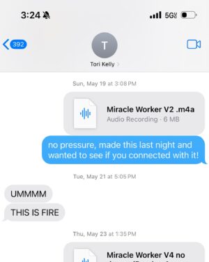 Tori Kelly Instagram - MIRACLE WORKER. out now everywhere