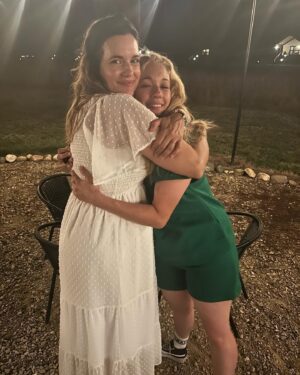Torrey DeVitto Instagram - This weekend I got to celebrate my upcoming wedding with my best friends and sisters glamping at the beautiful @camparamoni . It was a weekend I will never ever forget. It was a weekend filled with love, joy, laughter, amazing conversation and deep connections. The time everyone took to make this weekend so perfect has left me speechless (even if I had to waddle my way through every activity). ❤️❤️❤️ #camparamoni