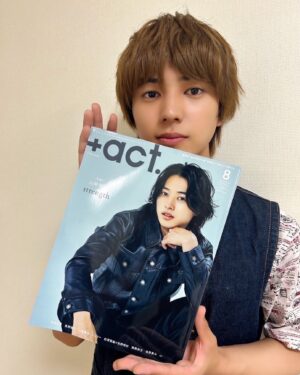 Towa Araki Instagram - ＋act.で #ばらかもん についてインタビューしていただきました！
本日第2話放送で、ついに康介が、、楽しみにしていてください！‪‪☺︎‬
本日22時から「ばらかもん」第2話放送です！是非ご覧ください！