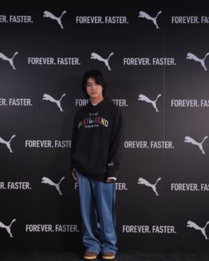 Towa Araki Instagram - 本日PUMA JAPANさんのイベント「PUMA 75th Anniversary “FOREVER. FASTER.”
THE SHOW」にお邪魔させて頂きました。

#foreverfaster 
#puma 
#プーマ