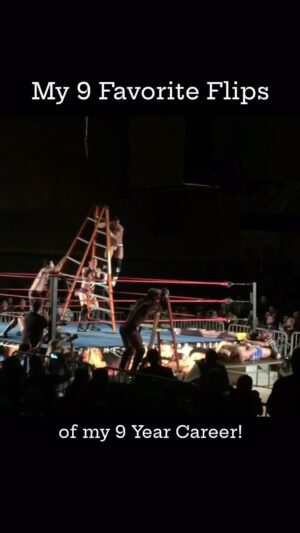 Travis Gordon Instagram - 9 years ago today I made my pro wrestling debut 🙃

Here’s my 9 favorite flips to celebrate 9 amazing years of living my dream 🫡 

Thanks to all who have supported me along this amazing journey and I can’t wait to make even more memories like these 🙏🏼❤️

#LuchaLibre #プロレス #ProWrestling #CMLL #ArenaMexico #FlipGordon #Luchador #Flips
