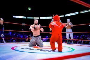 Travis Gordon Instagram - I don’t care how big or small you are… I’ll fight anyone!!! 👊🏼😈 #SuperSoldier

Photo by @elfotografodelasluchas 📸