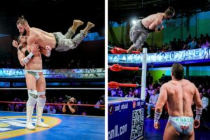 Travis Gordon Instagram - Así se vivió el mano a mano que sostuvieron en el #SábadoDeColiseo, @theflipgordon y @angeldeorocmll, donde el norteamericano se apoderó de la victoria tras una extenuaste batalla. 
 📸 @elfotografodelasluchas 

#CMLL #LuchaLibre #LuchaLibreMexicana #LuchaLibreCMLL #ArenaMexico #Luchador #Wrestling #MexicanWrestling #follow