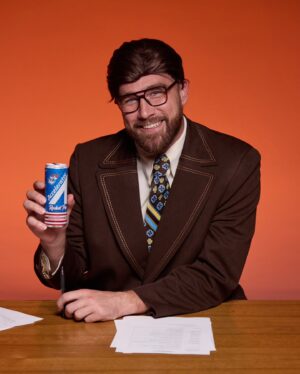 Travis Kelce Instagram - Only fun things ahead with the greatest energy drink in the game 🤓 @drinkaccelerator