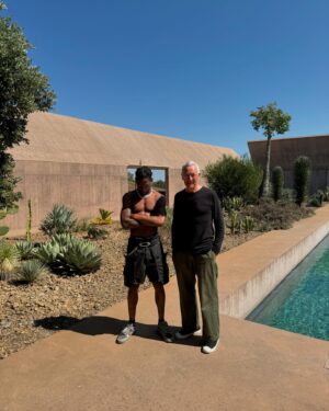 Travis Scott Instagram - Me and twin 
Thanks 4 the stay , thoughts, and sun