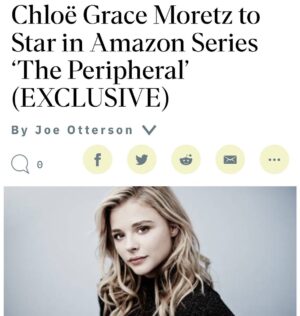 Trevor Duke-Moretz Instagram - Get ready to meet Flynne #ThePeripheral