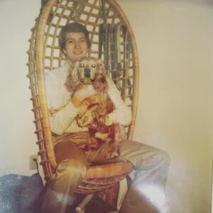 Trevor Duke-Moretz Instagram - This is my father, way back when. It’s no secret our last 10 years were riddled with ups and downs and a lot of distance. In the end- there’s nothing but love. You truly can’t take anything with you- and hurt-people, hurt people. We can choose to look back and remember the good- and send the love through to the other side. The man who raised me was an amazing provider. I never went without one thing as a kid- emotionally or materially. He made sure, along with my mom, that we got to pursue our dreams. I love you dad, I’ll be singing Somewhere Over the Rainbow to myself for days to come. Rest In Peace Dad. ❤️ 🌈