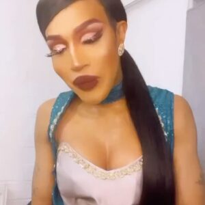 Trinity K. Bonet Instagram - Swipe left…..back story lol so 2023 I toured wit the little mermaid in the uk/london etc 😔😒 lol with one of these dressing room lip sync do you all like the most???? O and tag @realmissnatalienunn and @thezeusnetwork  and tell them I’m a badboy😎💯🌹 #
AND tag @phaedraparks..she lookin for queens for a  show!!! #manyfaces #theblueprint #assaian