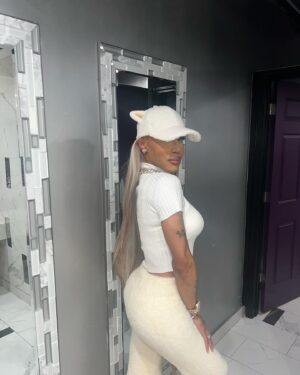 Trinity K. Bonet Instagram - Sunday funday in nudes and whites 🤍🤎🤍🤎 @shopakira  #akiraqueen2024 #campaigning #hireme #tkb